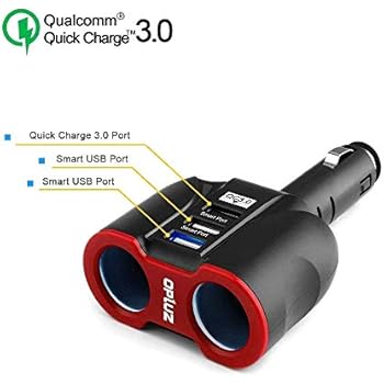 Amazon.com: BESTEK 150W 2-Socket Cigarette Lighter Power