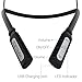 Bluetooth Headphones ZOETOUCH Wireless Neckband Headset V4.1 Bluetooth Magnetic Stereo Noise Cancelling Earbuds In Ear with Mic-Black