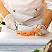 Sharp Chef Knife 8 Inch with Wood Handle for Cooking, Chopping and Kitchen Use