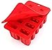 10-Cavity Frozen Ice Cream Pop Mold Silicone Popsicle Maker Lolly Mould with Cover Lid +12 Sticks