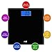 Eat Smart Precision Digital Bathroom Scale, 400 Pound Capacity, Black