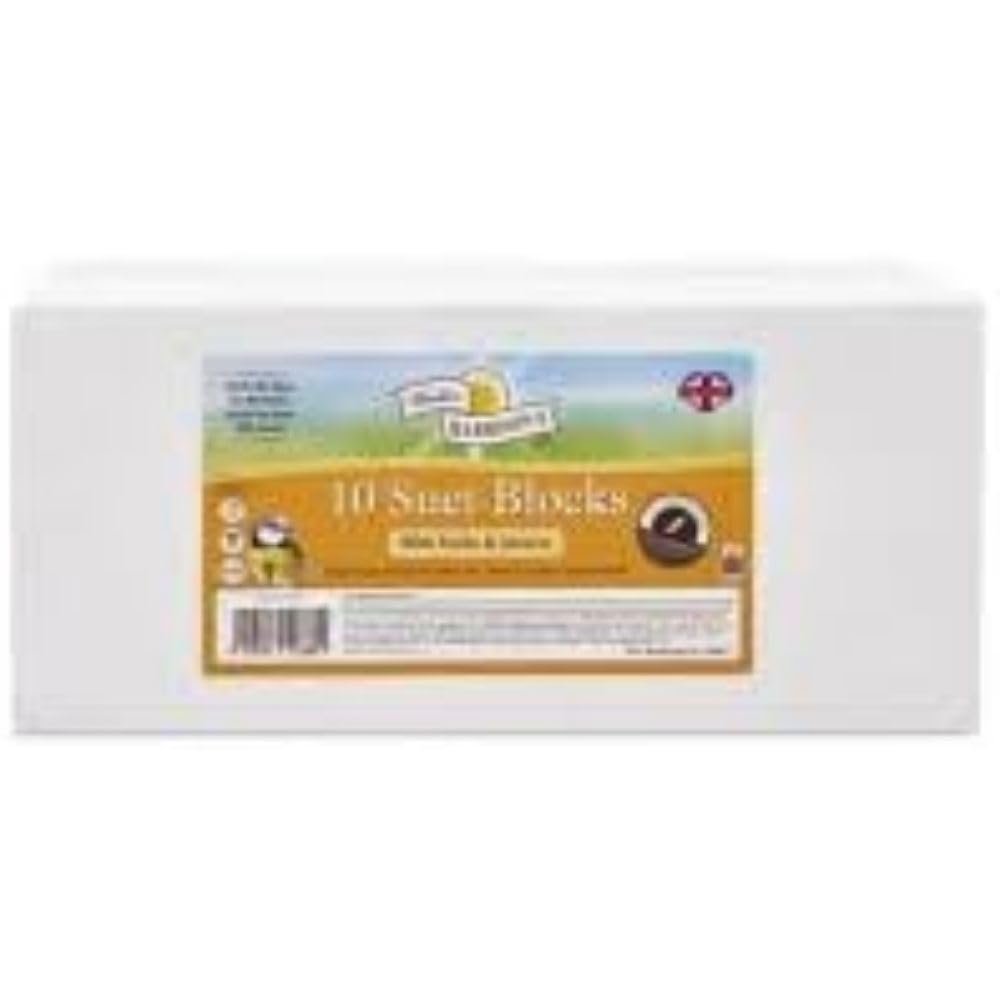 Walter Harrison's Harrisons Suet Block With Mealworm Box (10x 280g)
