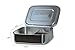 MasterChef Bento Lunch Box - Large, Stainless Steel, Compartment Meal Prep Food Container - Great for Kids & Adults