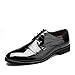 YangXieJiang Lace Up Patent Leather Dress Shoes Formal Wedding Oxford 8015