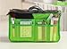 KLOUD City 6 Colors Nylon Travel Handbag Pouch / Bag in Bag / Insert Organizer / Cosmetic Pocket / Makeup Bag / Tidy Bag plus KLOUD City Cleaning Cloth (light green)