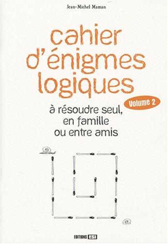 Cahier d'énigmes logiques