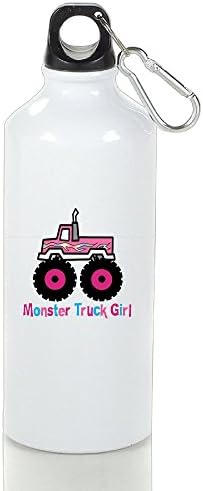 Lovebbag Monster Truck GIRL Aluminum Sports Water Bottle 500ml