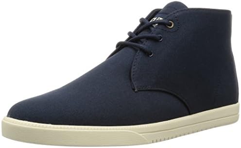 Clae Men's Strayhorn Textile Navy Canvas Sneaker 8 D (M)