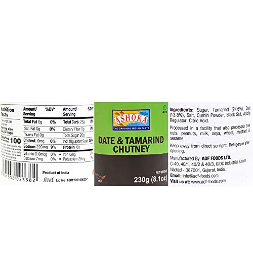 Ashoka - (Combo #1) Coriander Chutney / Date & Tamarind Chutney, 2 bottles - Thumbnail 4