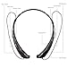 YINENN 760 Stereo Wireless Bluetooth 4.0 Neckband Style Headset for Smartphones & Tablets - Black