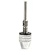 Atoplee 1pc Carbon Steel 0.3-4mm Keyless Drill Bit Chuck Conversion Adapter with 2.35mm Shaft for Electric Grinder