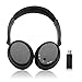 Tv Earphones Wireless Headphones RF Headphones 3.5mm Wired Earphones Hifi Stereo Rechargeable Headset with FM Radio for PC TV MP3 MP4 Audio