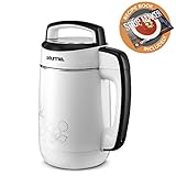 Gourmia GSM1150 Automatic Soup Maker - 5 in 1 Hot or Cold Soup Maker Plus Soy Milk, Rice, Porridge & More - Cool Touch, Durable Stainless Steel with Free Recipe Book