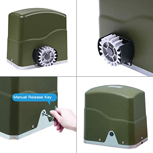 TOPENS RK700 Automatic Sliding Gate Opener Kit Heavy Duty Rack Driven