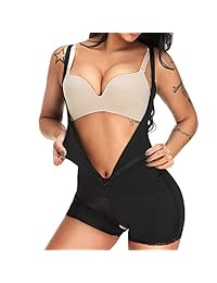 Body moldeador sin costuras para dama, cintura alta, busto abierto, control de barriga