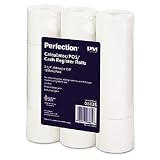 Paper Rolls, One Ply Cash Register/Add Roll, 2 1/4 x 150 ft, White, 12/Pack"