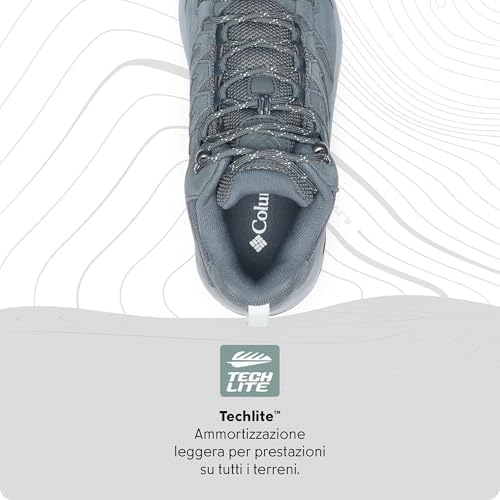 Redmond IV Mid Waterproof Shoes, Costruite per resistere agli elementi, Mesh traspirante, Puntale robusto, Intersuola leggera, Aderenza superiore - da donna