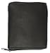 Mens Leather Zippered Wallet style - 702 (Color:Black)