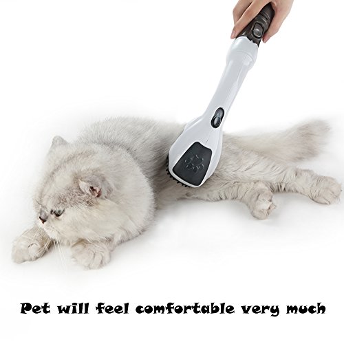 EZ SPARES Pet Grooming Cleaning Tool Replacement for Dyson V6 DC35,Dog Cat Animal Pet Attachment Massage Handheld Brush Electrostatic Absorption Vacuum Cleaner Instruction,for Dyson Brush Accessory - Thumbnail 2