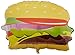 Betallic Hamburger Foil Balloon, 28