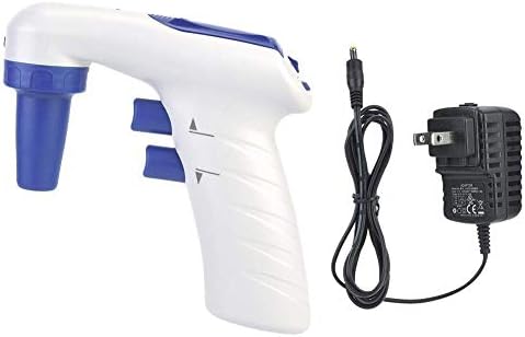 Lab Electric Pipettor, Automatic Motorized Speed Adjustable Micro Pipette Filler Pipette Controller for Lab Biology Chemical 0.1-200ML