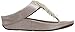 FitFlop Women's Cha, Silver, 7 M US