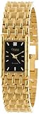 Caravelle by Bulova Women's 44P19 Diamond Accented Black Dial Watch