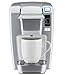 Keurig K15 Coffee Maker, Single Serve K-Cup Pod Coffee Brewer, 6 to 10 oz. Brew Sizes, Platinum