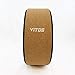 Vitos Fitness Yoga Wheel Roller | for Extreme Yoga Pose, Stretching and Improving Back Bend Deepen Practice Release Tight Muscles (Cork Black 12.6″ x 5″)thumb 3