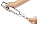Electric Wine Opener, Cordless Battery Powered Wine Bottle Opener with Foil Cutter, Metallic Finish (Silver)