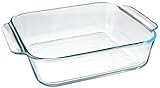 Pyrex KC35587 FBA_1105395 Basics 8.1" Square (2 Quart), 8 inch, Clear