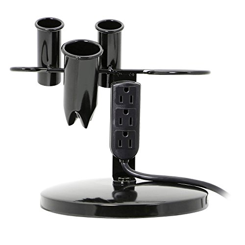 Saloniture Tabletop Blow Dryer & Hair Iron Holder Salon Appliance