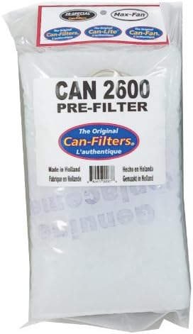 Can 2600 Replacement Pre Filter For Carbon Filter