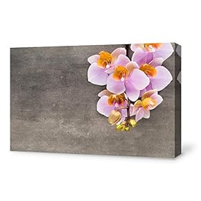 Canvas Wall Art for Living Room,Bedroom Home Artwork Paintings Orchid SPA Backgrounds Ready to Hang - 12x18 inches