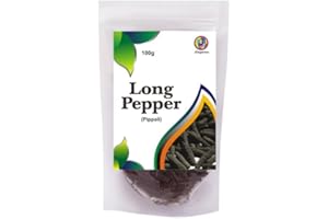 J Organics Whole Long Pepper | Pippali, Pipal Badi, Arisi Thippili, Lindi Pippar - 100g