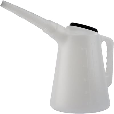 Draper 3L Measuring Jug with Flexible Spout Plastic Jug with Lid