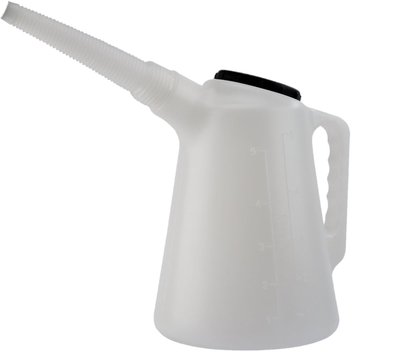 Draper 3L Measuring Jug with Flexible Spout | Plastic Jug with Lid | Easy Carrying Handle | 43964
