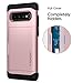 Spigen Slim Armor CS Designed for Samsung Galaxy S10 Case (2019) - Rose Gold