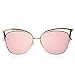 Bluekiki New Fashion Cateye Polarized Mirror Classic Sunglasses for Women