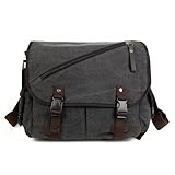 OSOPOLA M-1079 Leisure Cotton Canvas Cross Body Messenger Bag For Men