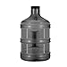 GEO 1 Gallon (128oz) BPA Free Reusable Leak-Proof Drinking Water Bottle w/48mm Screw Cap (Black)