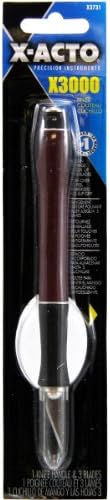 ELMERS X-Acto X3000 Knife with Cap, Cranberry (X3731Q)