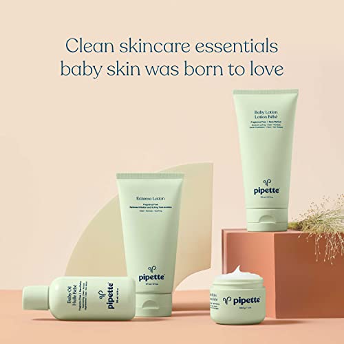 Pipette Baby Wipes Natural PlantDerived Fibers Unscented, Water