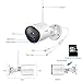 Outdoor Security Camera - HD 1080P Bullet Camera 2.4G IP66 Waterproof 50ft Night Vision Home Surveillance IP Camera Two-Way Audio, Motion Detection Alarm/Recording, Including 32GB SD Card