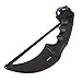 F-FORCE Stainless Steel Tactical Karambit Hawkbill Knife with Sheath and Cord (Blue)