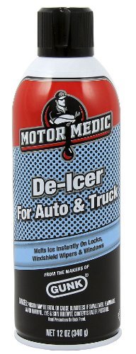 Gunk DE1 Automotive Windshield De-Icer - 12 oz. Size: 12 Ounce, Model: DE1, Car & Vehicle Accessories / Parts