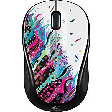 Logitech Wireless Mouse M325 (Celebration Black)