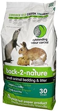 (10 Pack) Fibrecycle - Back 2 Nature Small Animal Bedding&Litter 30L