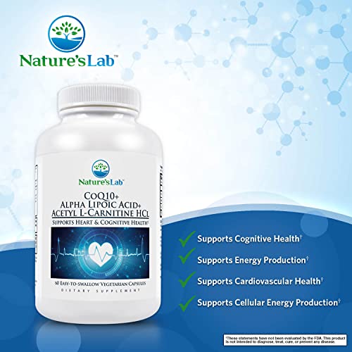 Nature's Lab CoQ10 + Alpha Lipoic Acid + Acetyl LCarnitine HCl