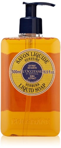L occitane shea butter verbena liquid soap, 16.9 fl. oz…